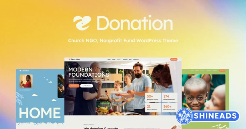 Donation – Church, NGOs & Nonprofit Fund WordPress Theme Free Download 1.4.0