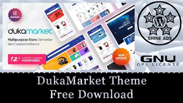 DukaMarket Theme Free Download v1.2.1