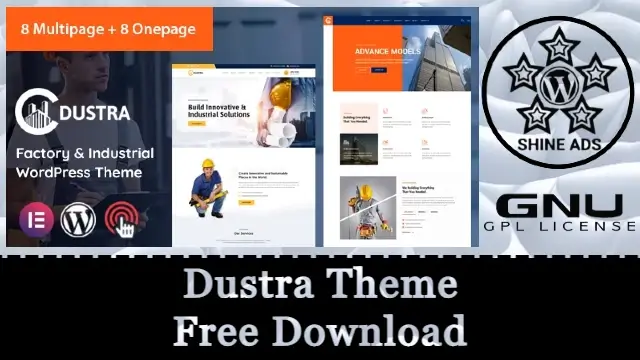 Dustra Theme Free Download v1.5.7