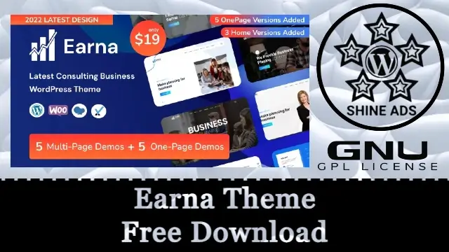 Earna Theme Free Download v1.1