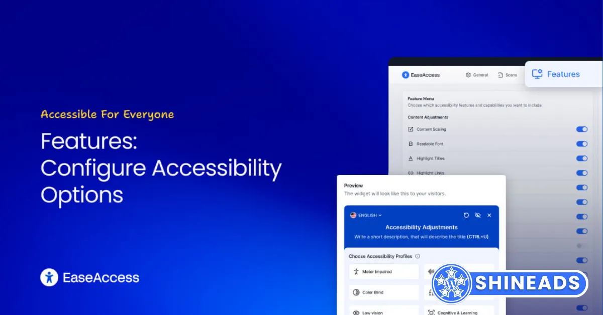 EaseAccess – The Complete Accessibility Plugin for Divi Free Download v1.1.4