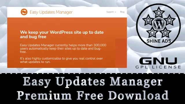 Easy Updates Manager Premium Free Download v9.0.13