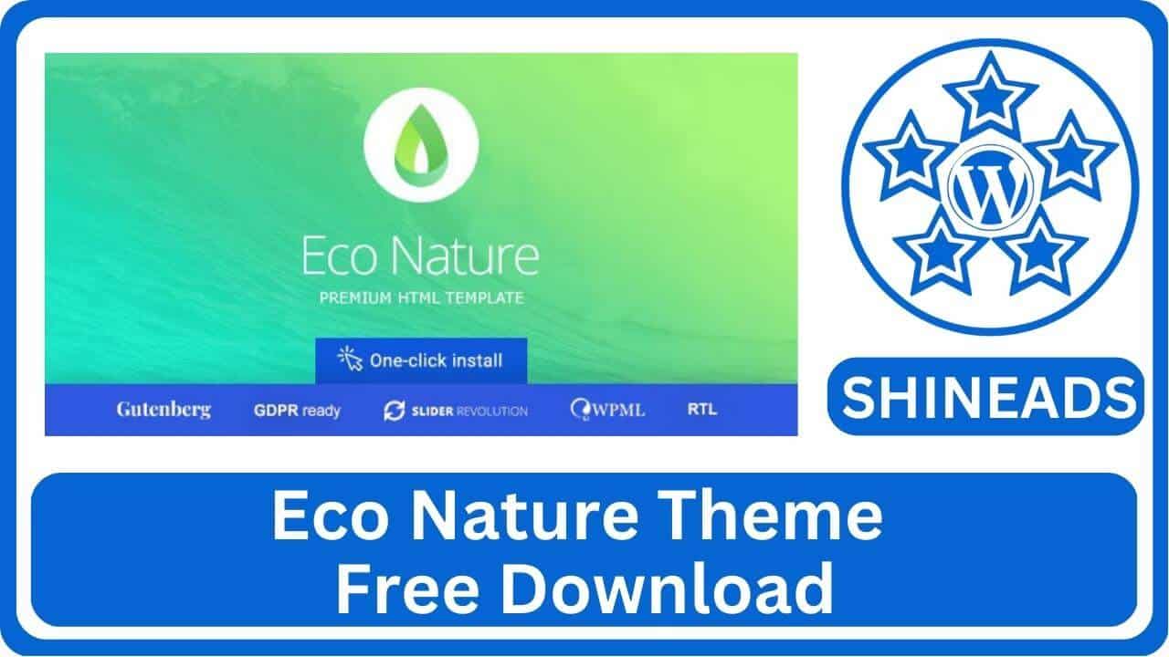 Eco Nature Theme Free Download v2.1.1