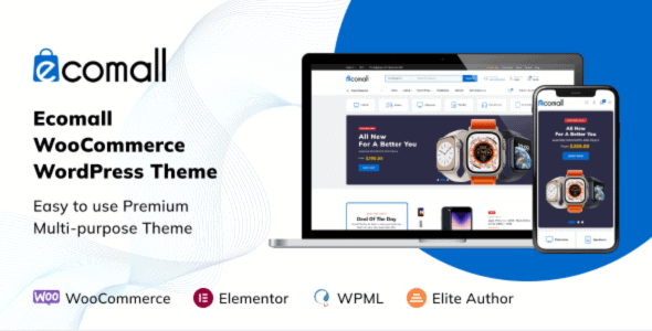 Ecomall WooCommerce Theme  Free Download v1.3.3