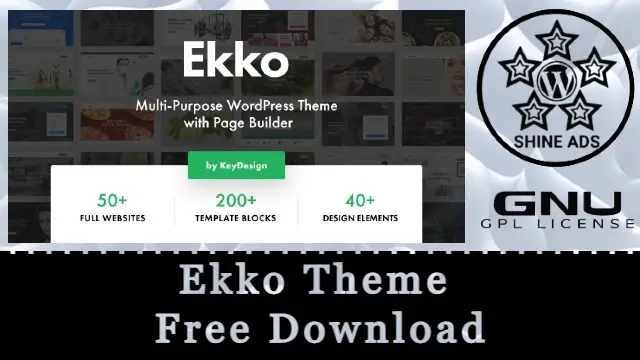 Ekko Theme Free Download 5.6