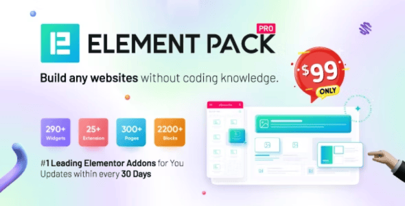 Element Pack Pro Free Download v9.8.0