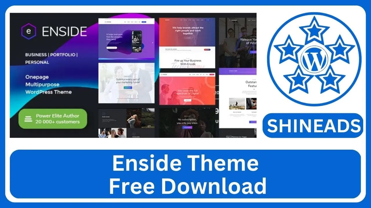 Enside Theme Free Download v1.5.3
