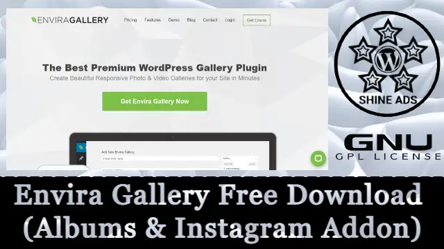 Envira Gallery  Free Download v1.13.4