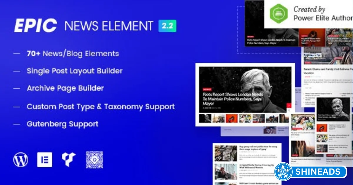 Epic News Elements Plugin Free Download v2.3.8
