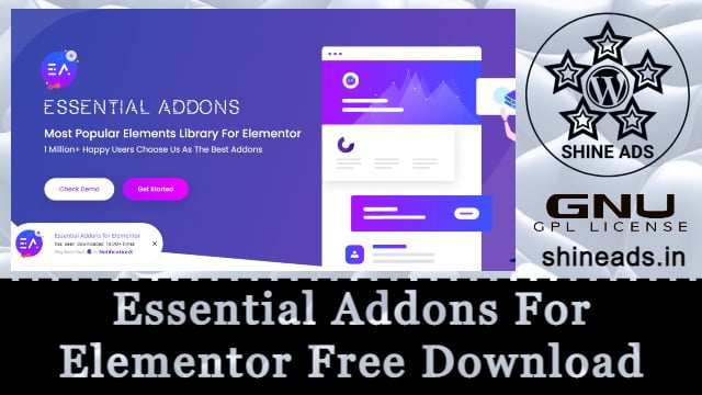 Essential Addons For Elementor Free Download v6.9.1