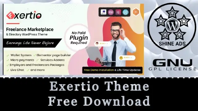 Exertio Theme Free Download v1.3.4
