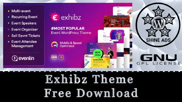 Exhibz Theme Free Download v3.0.0