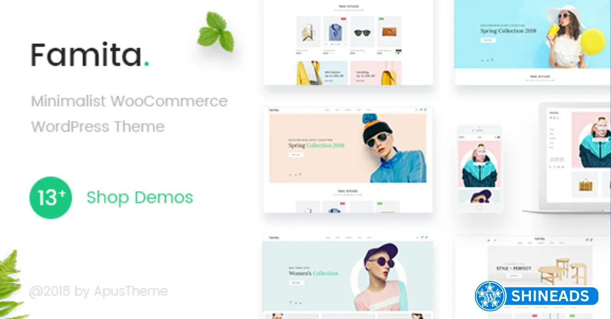 Famita Theme – Minimalist WooCommerce WordPress Theme Free Download v1.55