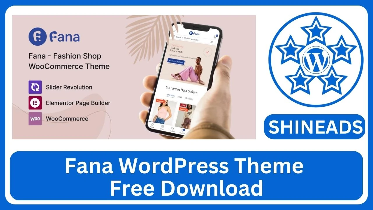 Fana WordPress Theme Free Download v1.1.3