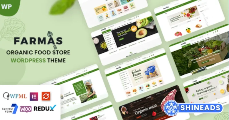 Farmas – Organic Food Store WordPress Theme Free Download 1.0.6