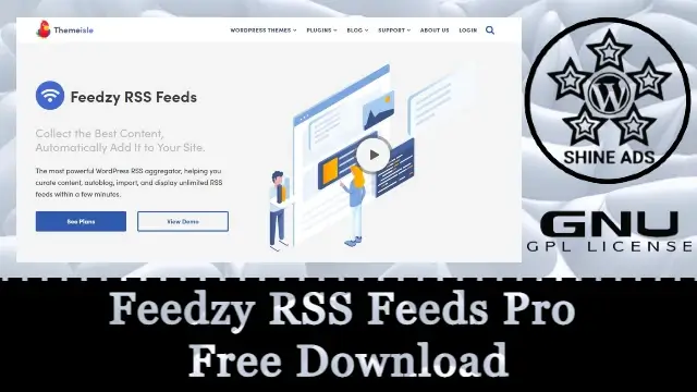 Feedzy RSS Feeds Pro Free Download v3.1.0
