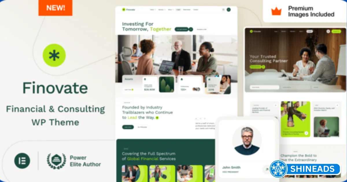 Finovate Theme – Financial Advisors & Business Consulting WordPress Theme Free Download v25.0