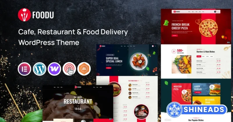 Foodu – Food & Restaurant WordPress Theme Free Download 1.2
