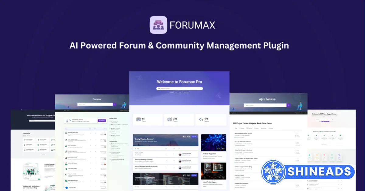 Forumax Pro | BBP Core Pro – Expand bbPress Powered Forums With Useful Features Free Download v2.1.0