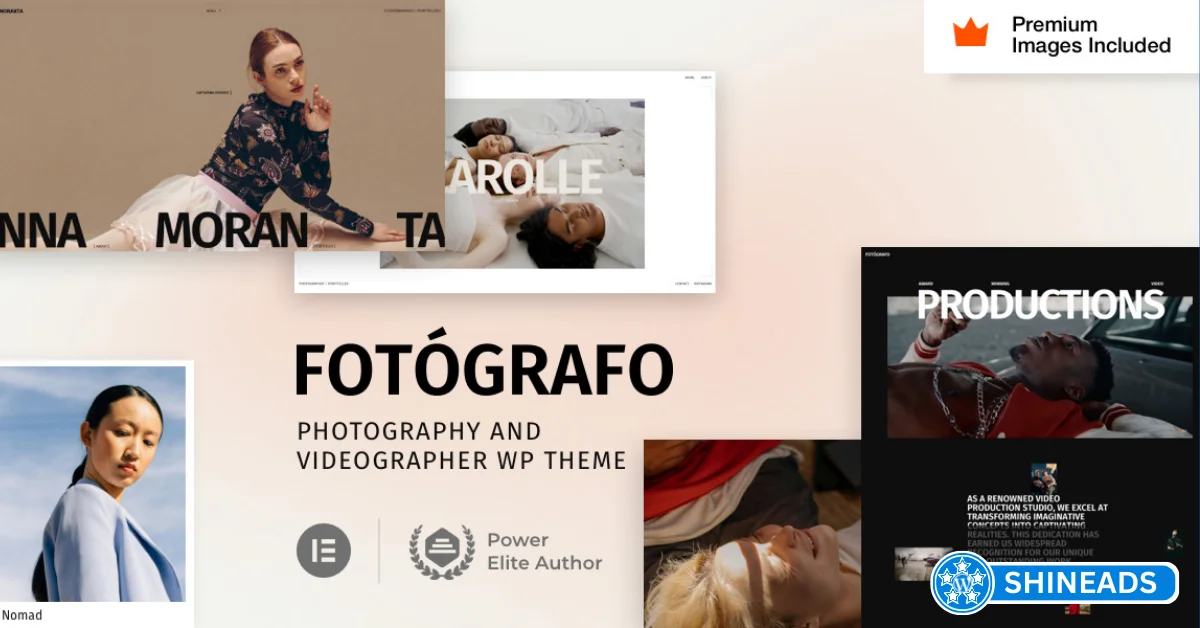Fotógrafo Theme – Photography Videographer WordPress Theme Free Download v25