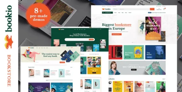 Bookio WordPress Theme Free Download v1.3.3
