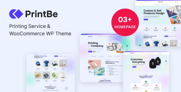 PrintBe WordPress Theme Free Download v1.0.15