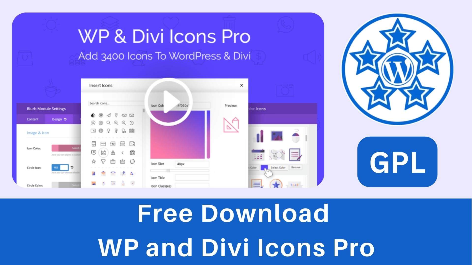 WP and Divi Icons Pro Free Download v2.0.9