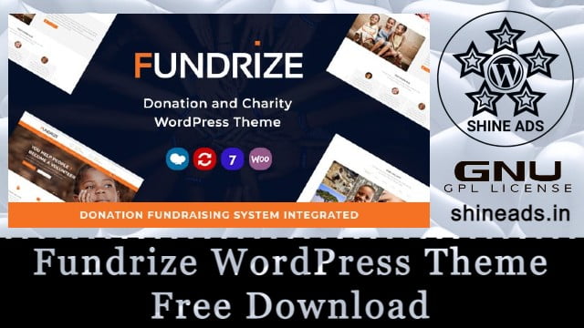 Fundrize WordPress Theme Free Download v1.41