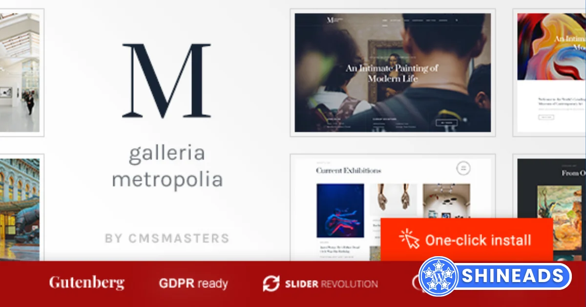 Galleria Metropolia Theme – Art Museum & Exhibition Gallery Theme Free Download v1.3.5