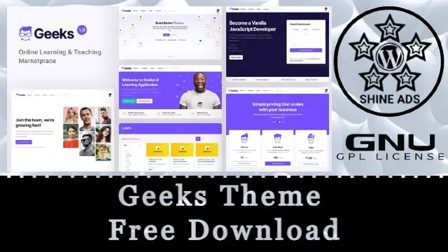 Geeks Theme Free Download v1.3.0