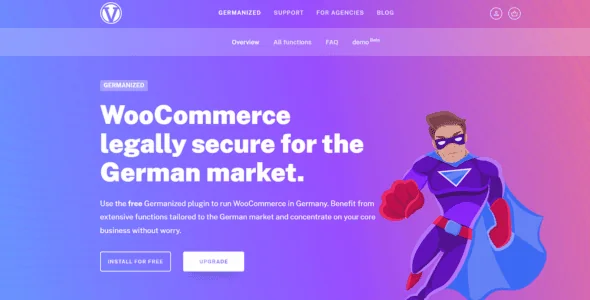Germanized for WooCommerce Free Download v4.3.4