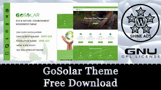 GoSolar Theme Free Download v1.3.0