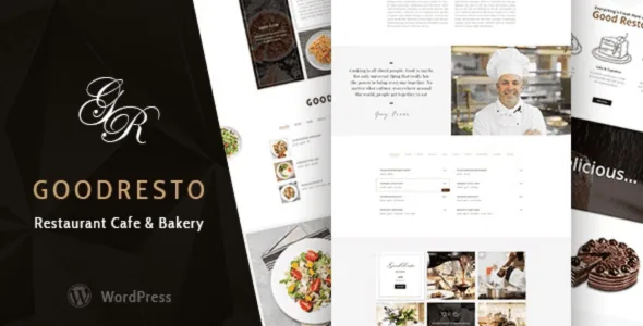 GoodResto – Restaurant WordPress Theme Free Download v4.7