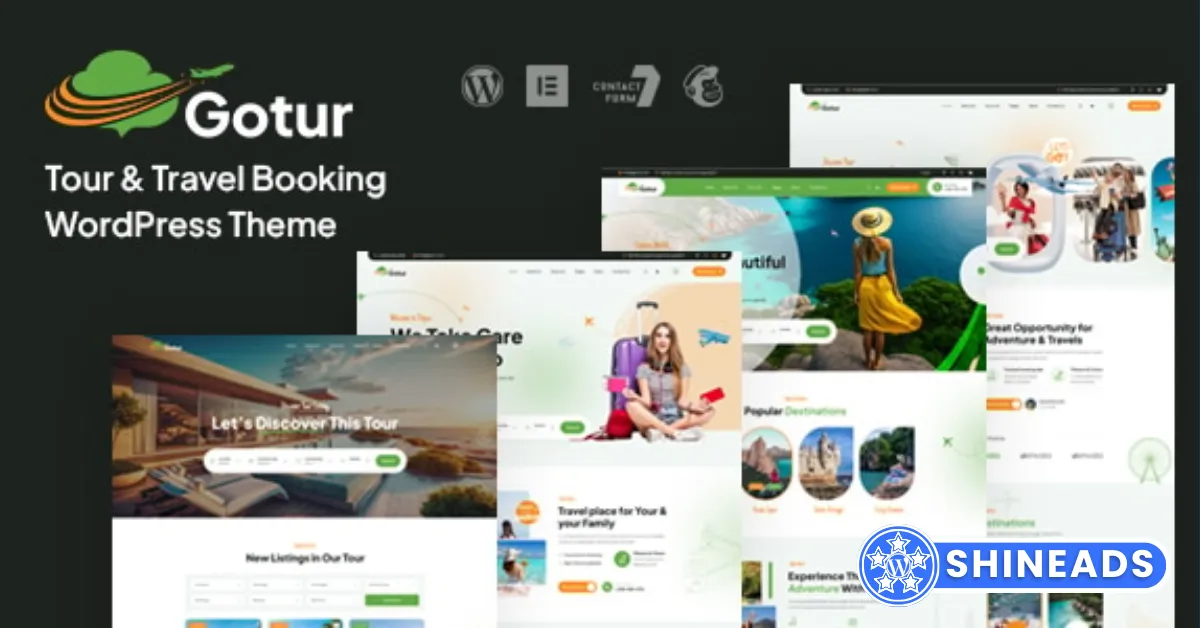 Gotur – Tour & Travel Booking WordPress Theme Free Download v1.0.0
