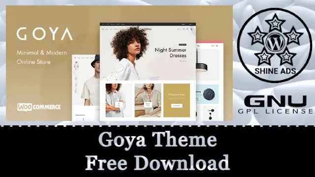 Goya Theme Free Download v1.0.9.7
