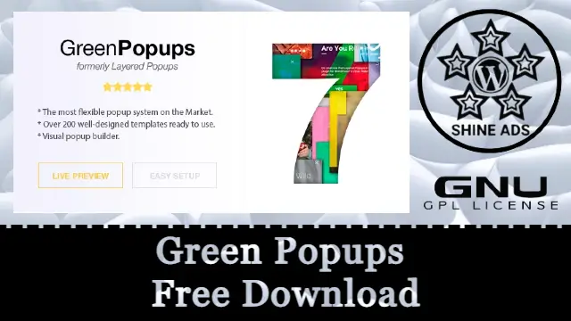 Green Popups Free Download v7.56