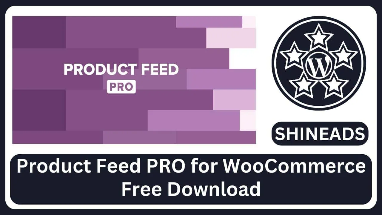 Product Feed PRO for WooCommerce + 4.3.1 Free Download v11.9.0