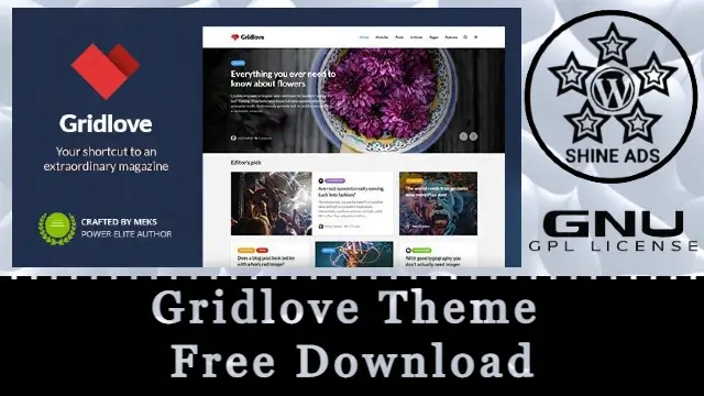 Gridlove Theme Free Download v2.1.2