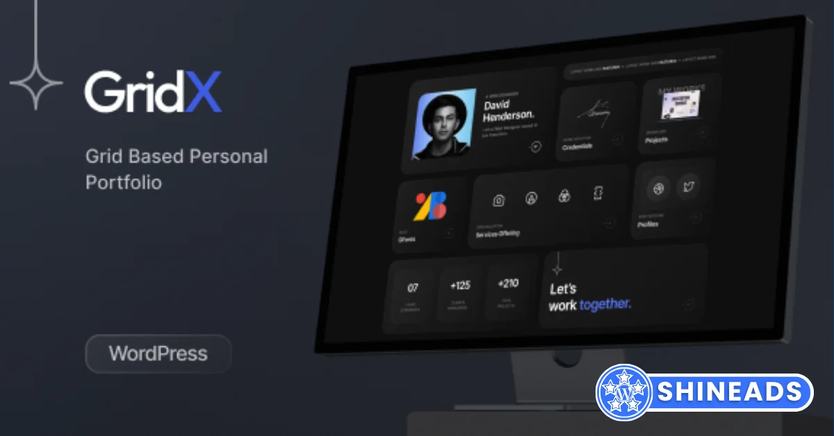 Gridx – Portfolio WordPress Theme  Free Download v4.3.1