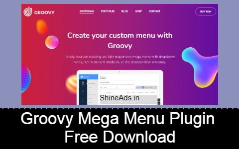 Groovy Mega Menu Plugin Free Download v2.6.3