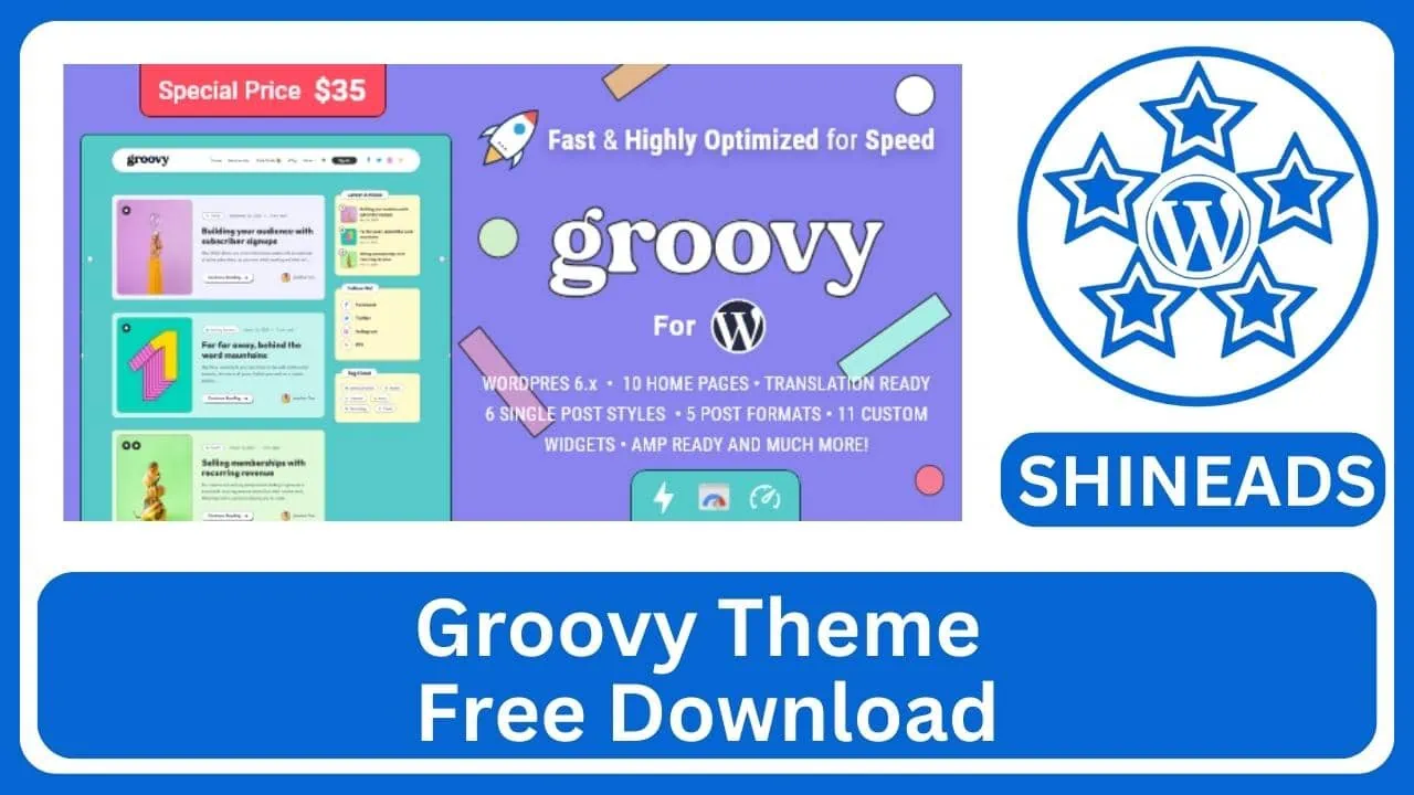 Groovy Theme Free Download v2.3.0