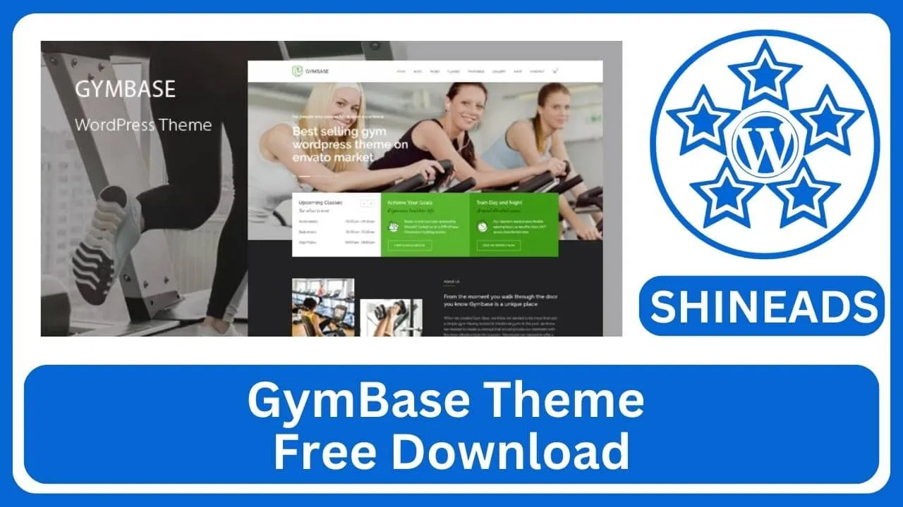 GymBase Theme Free Download v16.2