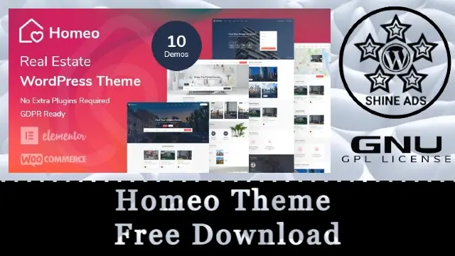 Homeo Theme Free Download v1.2.61