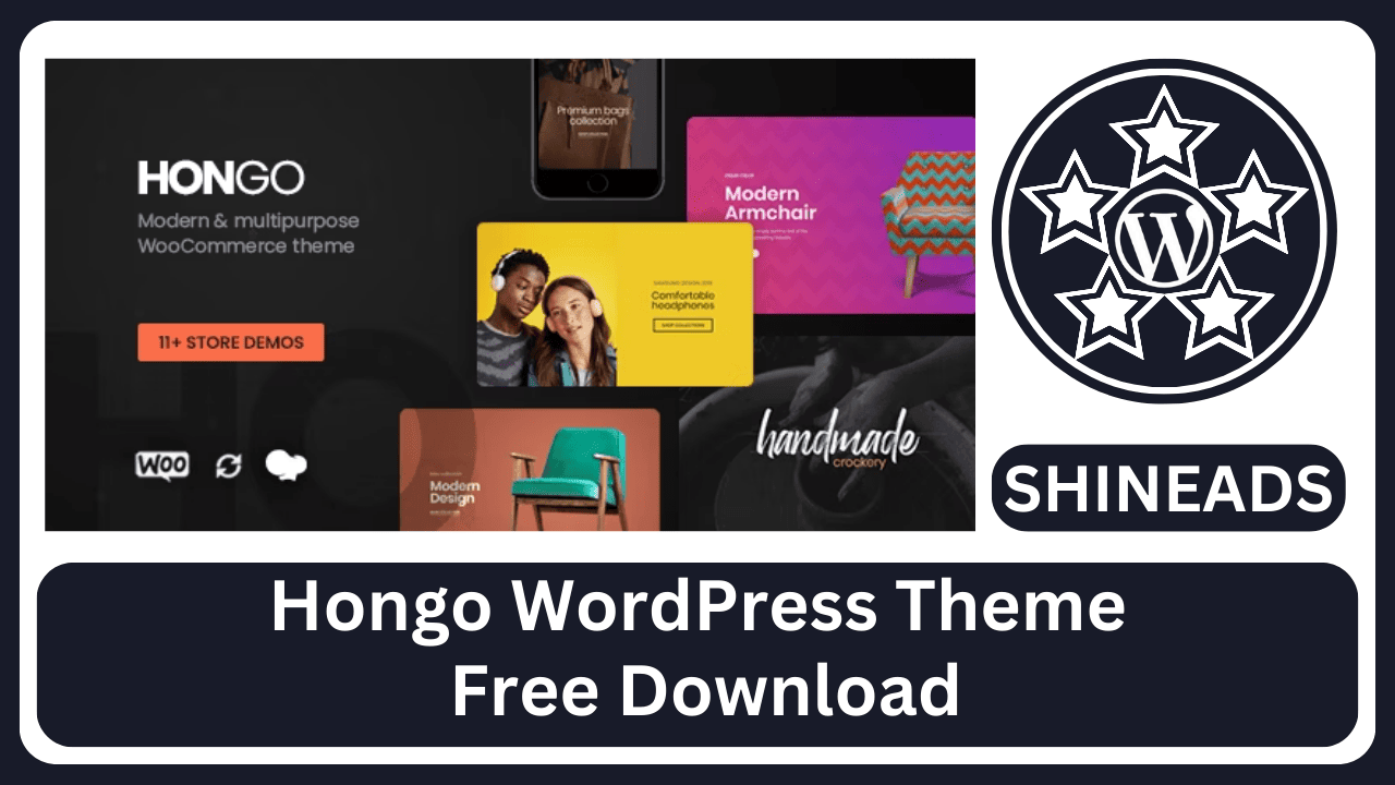 Hongo WordPress Theme Free Download v3.8
