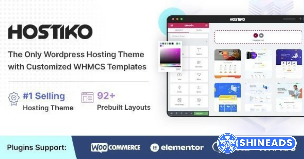 Hostiko Theme – WordPress WHMCS Hosting Theme Free Download v94.5.1
