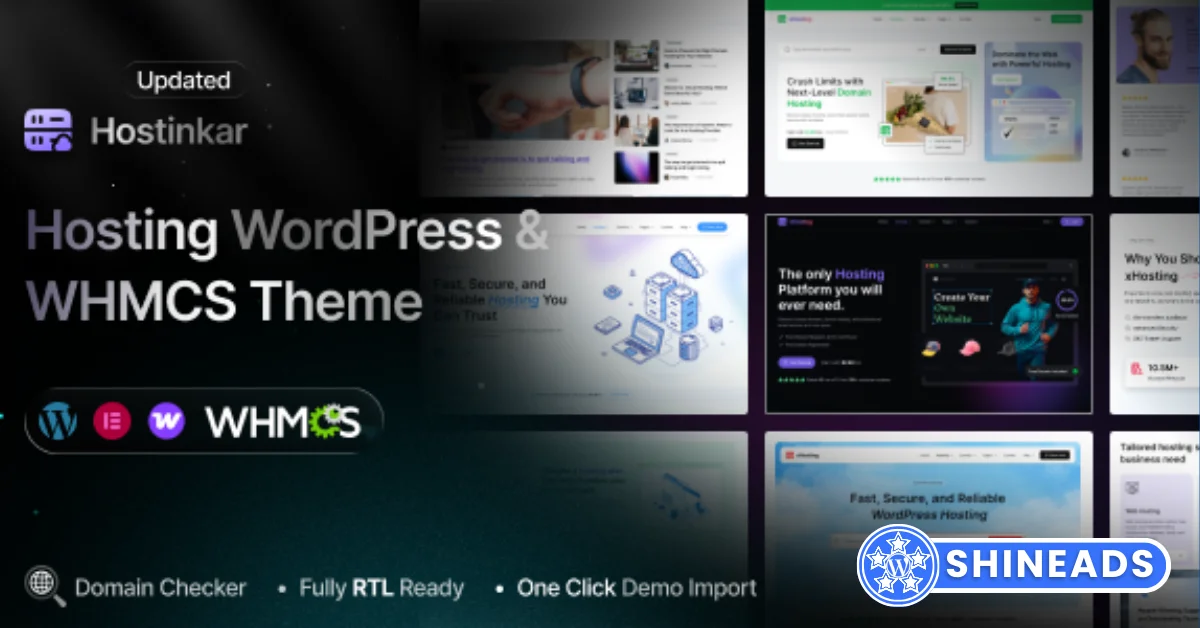 Hostinkar – Hosting WordPress & WHMCS Theme  Free Download v1.0.3
