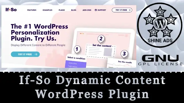 If-So Dynamic Content WordPress Plugin Free Download v1.9.4