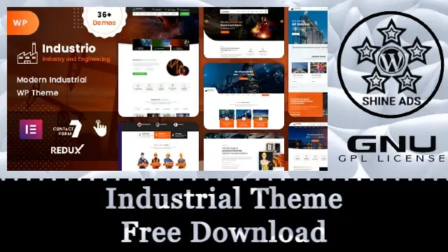 Industrial Theme Free Download v8.0