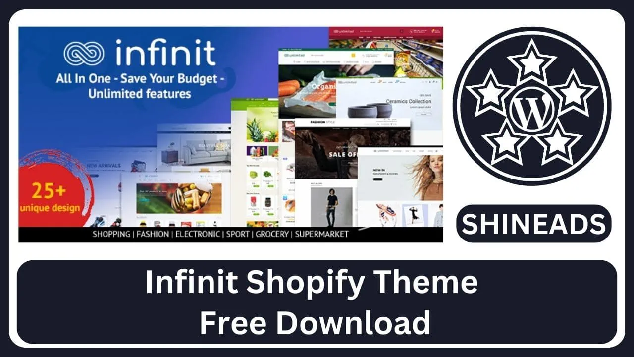 Infinit Shopify Theme Free Download v1.1.4