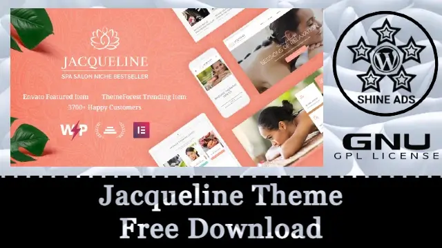 Jacqueline Theme Free Download v2.24